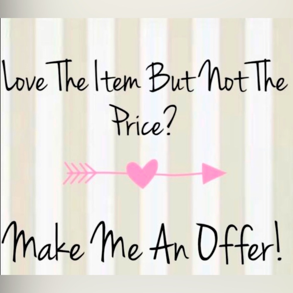 Reasonable Offers Accepted ❤️